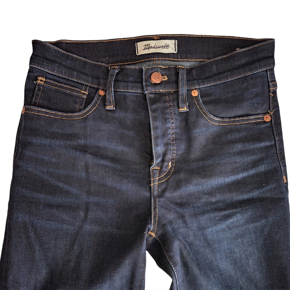 Madewell 9" high rise skinny - dark wash size 26